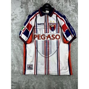 Vintage Garcis Club Atlante FC Mexico Jersey Mens XL 90s Futbol FMF Liga MX